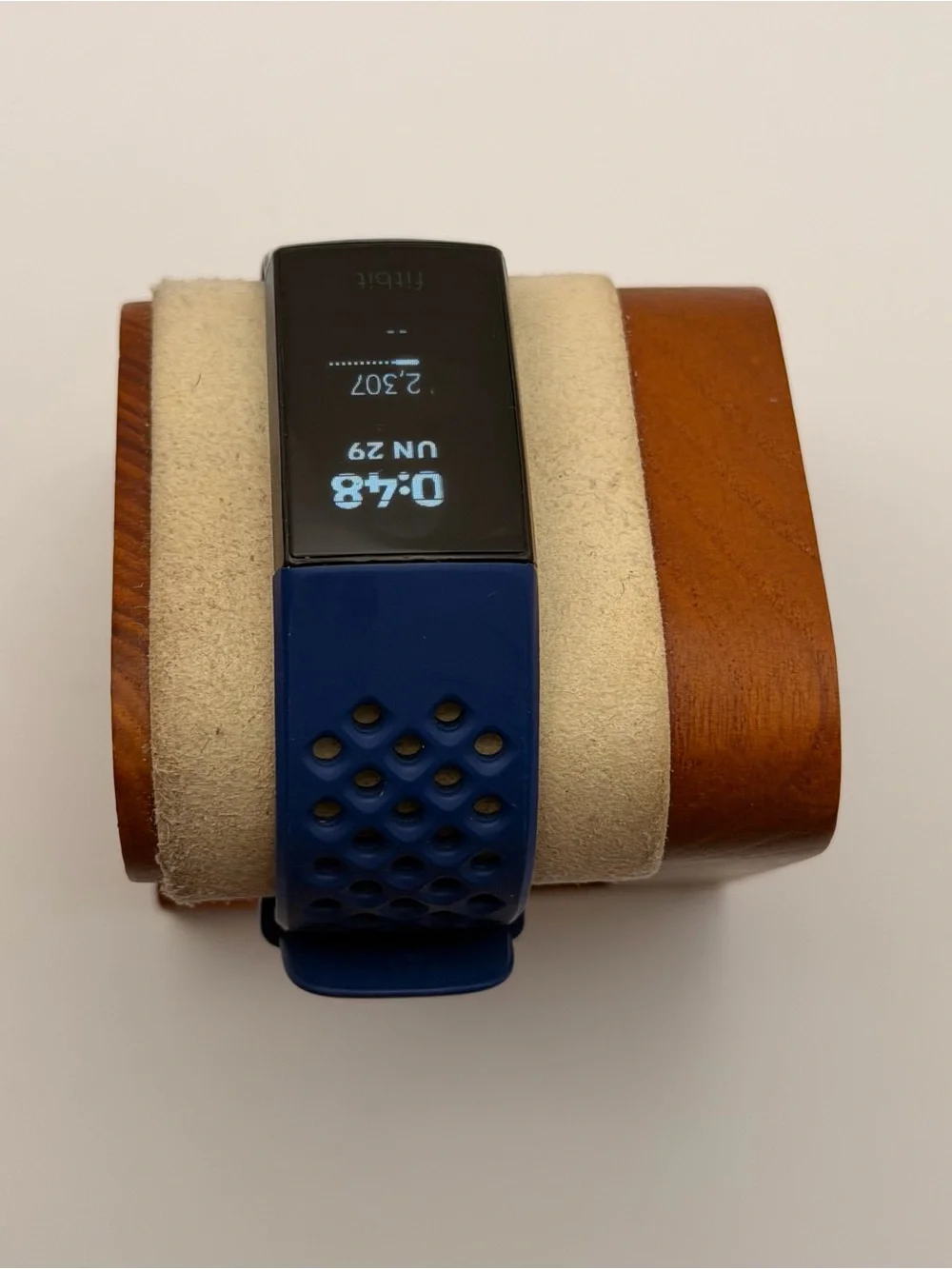 Fitbit Charge 4 Black/Blue, Tested, New Band, Charger Included